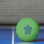 Groen schildpad pingpongballen (Net)
