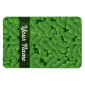Groen shamrock-patroon magneet (Horizontaal)