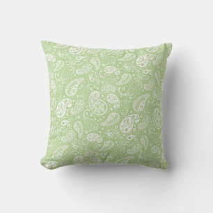 Groen Sierkussen van Paisley