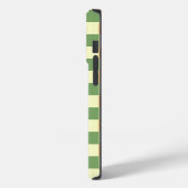 Groen Sinaasappel Bruin Geruit Gingham Patroon Case-Mate iPhone Case (Achterkant / Links)