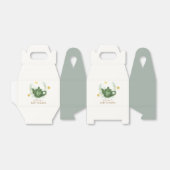  groen Sinaasappel Par-Tea Baby shower Bedankdoosjes (Uitgevouwen)