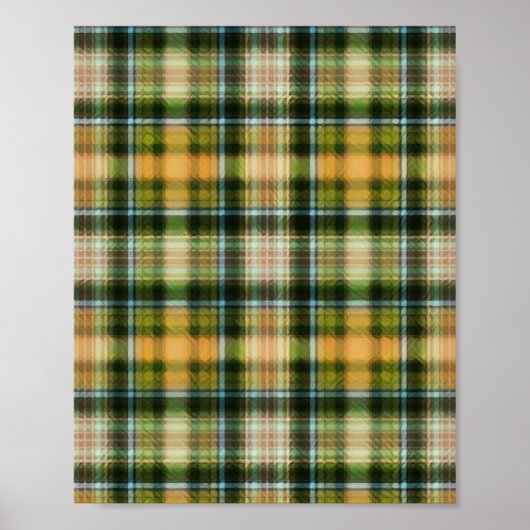  Groen sinaasappel St. Poster (Voorkant)