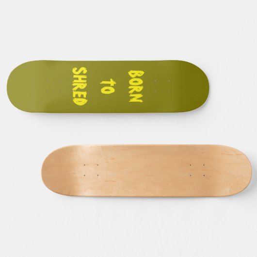 Groen skateboard (Horizontaal)