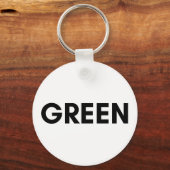 groen sleutelhanger (Voorkant)