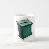Groen stemvak koffiemok (Center)