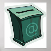 Groen stemvak poster (Voorkant)