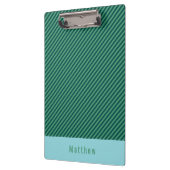 Groen Stripe gepatenteerde naam Klembord (Links)