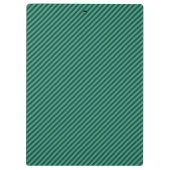 Groen Stripe gepatenteerde naam Klembord (Achterkant)