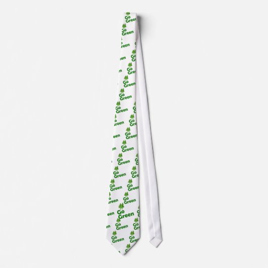 groen stropdas (Voorkant)