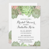 Groen Succulent Vrijgezellenfeest Kaarten (Voorkant / Achterkant)