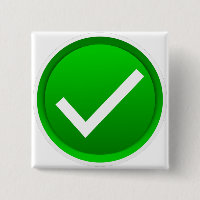 Groen symbool vinkje
