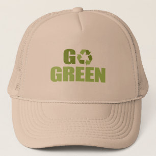 Groen T-shirt Trucker Pet