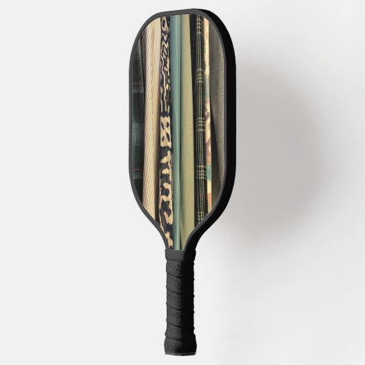 Groen, Tan Prints een soort pickleball paddle (Links)