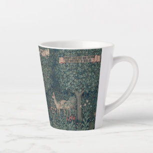 Groen, tapijt uit het Victoriaans tijdperk van Hen Latte Mok