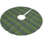 Groen tartan - kerstboomrok kerstboom rok (Gekanteld)
