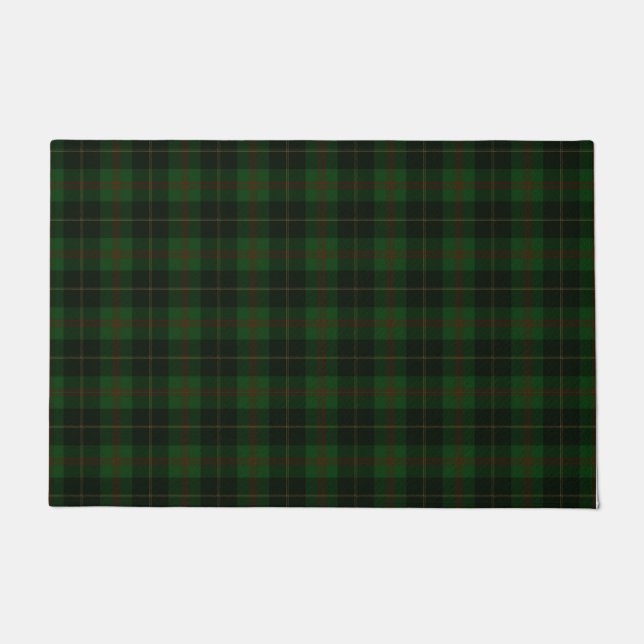 Groen Tartan Pset Scottish Pattern Deurmat (Voorkant)