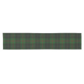 Groen Tartan Pset Scottish Pattern Korte Tafelloper (Horizontaal)