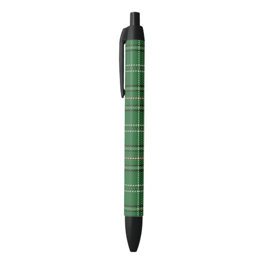 Groen Tartan Zwarte Inkt Pen (Top (Verticaal))