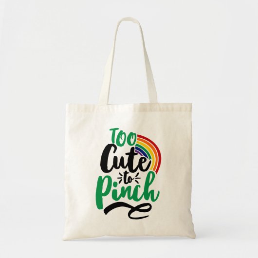 Groen Te stutten om St. Patrick's Day Grafisch te Tote Bag (Voorkant)