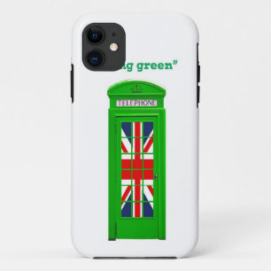'Groen' telefoontoestel in Londen iPhone 11 Hoesje