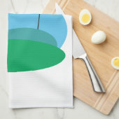 Groen Theedoek (Quarter Fold)