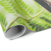 Groen Tropisch Cadeaupapier (Rol Hoek)