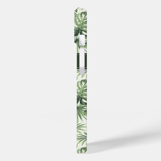 Groen Tropisch palm leest Patroon Case-Mate iPhone Case (Achterkant / Links)