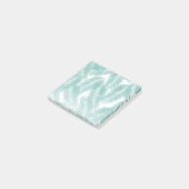 Groen Tropisch palm leest Patroon Post-it® Notes (Schuin)