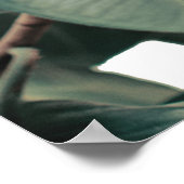 Groen tropisch Plant Poster (Hoek)
