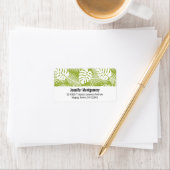 Groen tropisch regenwoud etiket (Insitu)