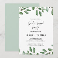 Groen Tropische Eucalyptus Geslacht Onthulling Par