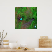 Groen Uitzicht Poster (Keuken)