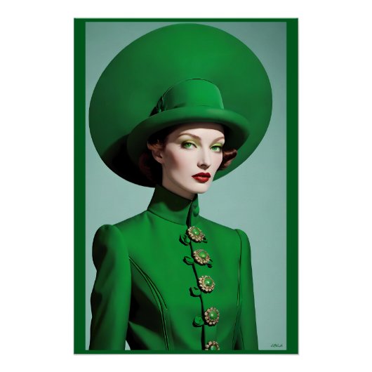 Groen van de Ieren Perfect Poster (Voorkant)