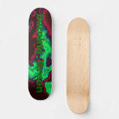 Groen verbranden skateboard (Voorkant)