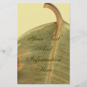 Groen verlof briefpapier