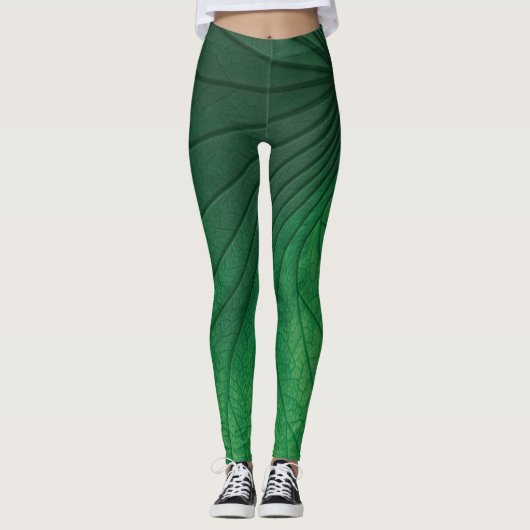 groen verlof leggings (Voorkant)