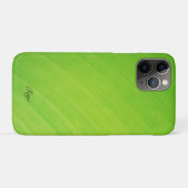 Groen verloop Banaan blad textuur patroon naam Case-Mate iPhone Case (Achterkant (horizontaal))