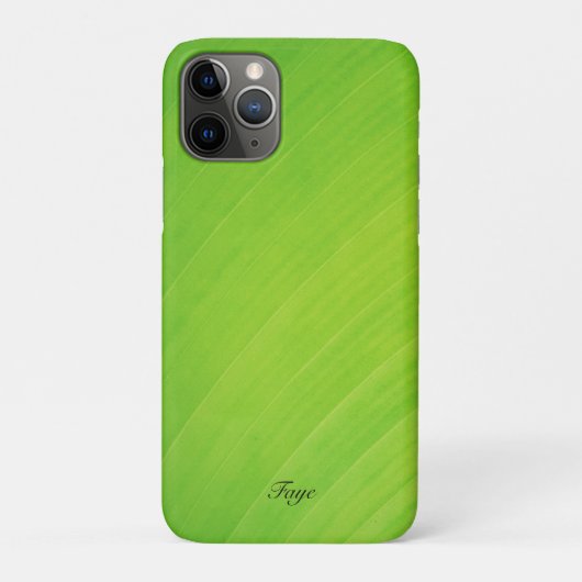 Groen verloop Banaan blad textuur patroon naam Case-Mate iPhone Case (Achterkant)