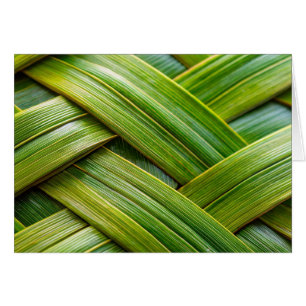 Groen vers bamboeweefsel