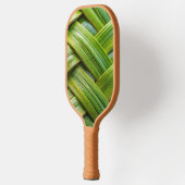 Groen vers bamboeweefsel pickleball paddle (Links)