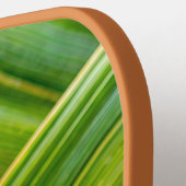 Groen vers bamboeweefsel pickleball paddle (Links Detail)