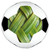 Groen vers bamboeweefsel voetbal (Gedraaid)