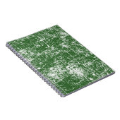 Groen versteld notitieboek (Rechterzijde)