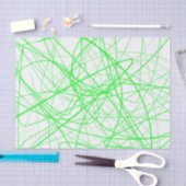 Groen vierkant tissuepapier (Craft)