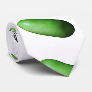 Groen vierkant (wintermeloen) stropdas