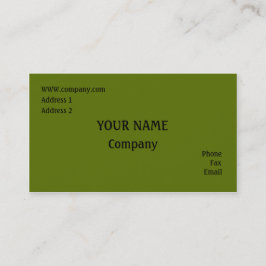 Groen Visitekaartje