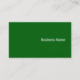 Groen Visitekaartje