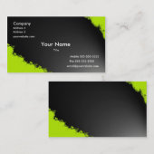 Groen Vlaams Visitekaartje (Voorkant / Achterkant)