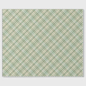 Groen vlakpatroon cadeaupapier (Vlak)