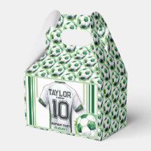 Groen Voetbal Sport Jongen Jersey Kids Verjaardags